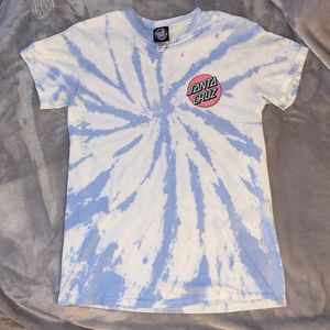Santa cruz tie dye T- shirt